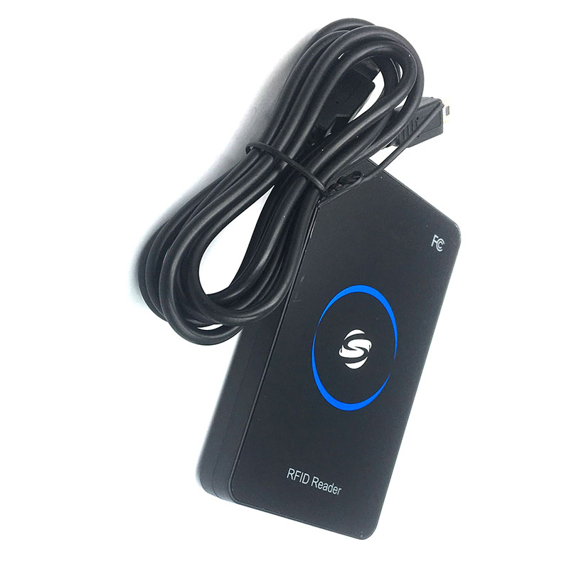 13.56 مگاهرتز IC کارت خوان الکترونیکی بدون تماس رابط USB کارت خوان RFID