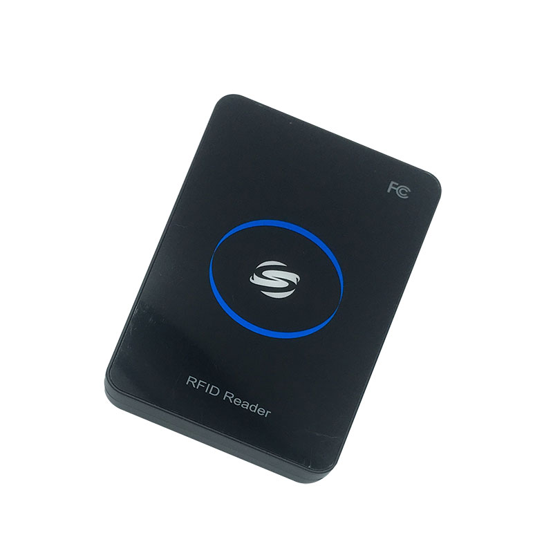 RS232 پورت IC RFID Reader پشتیبانی از ISO15693 Smart Cards Proximity Card Reader